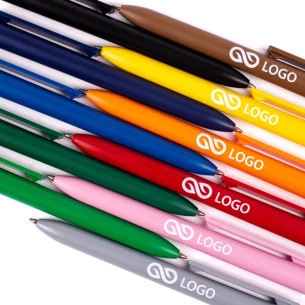 Kuličkové pero Comet Solid - světle modré