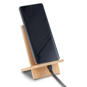 Bambusový stojánek na telefon Timaru - béžový