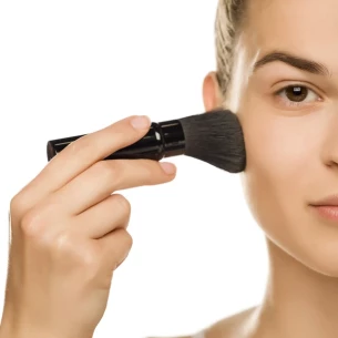 Štětce na make-up v pouzdře Bella - černé