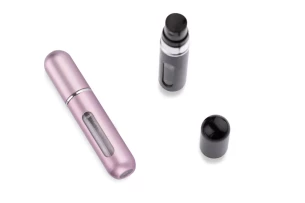 LIMA mini flakonek na parfém - růžový