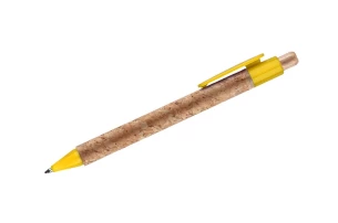 Kuličkové pero KORTE - žluté
