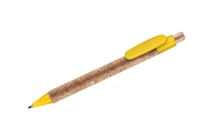 Kuličkové pero KORTE - žluté