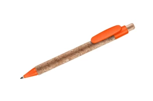 Kuličkové pero KORTE - oranžové