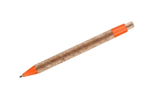 Kuličkové pero KORTE - oranžové