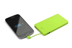Power banka VIVID 4000 mAh - jasně zelená