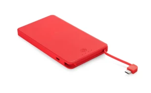 Power banka VIVID 4000 mAh - červená