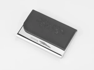 Pouzdro na vizitky TIVAT - černé