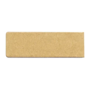 Záložka z recyklovaného kartonu, magnetická - neutrální