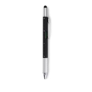 Vodováha s pravítkem - TOOLPEN - černá