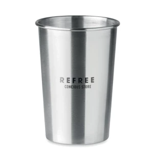 Hrnek 350 ml - BONGO - matně stříbrný