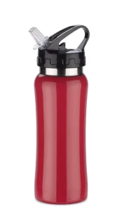 PATRO Ocelový bidon 600 ml - červený