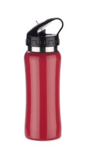 PATRO Ocelový bidon 600 ml - červený