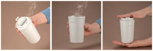 Termohrnek COLPO 400 ml - bílý