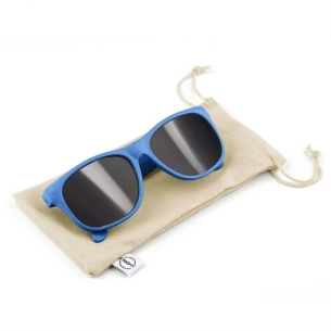 B'RIGHT B'RIGHT BEE STRAW GLASSES - modré