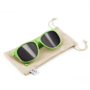B'RIGHT B'RIGHT BEE STRAW GLASSES - světle zelené
