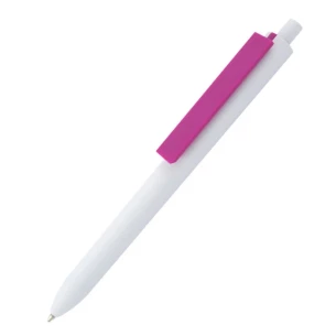 Kuličkové pero Comet White - fuchsiová