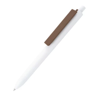 Kuličkové pero Comet White - hnědé