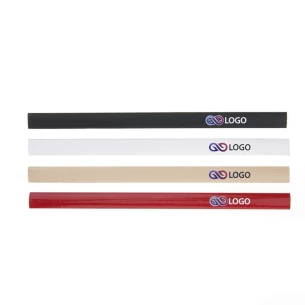 Tesařská tužka s potiskem loga - béžová