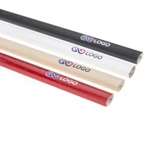 Tesařská tužka s potiskem loga - béžová