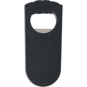 Plastový otvírák Hand - černý