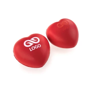 Antistresové srdce - červené