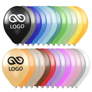 Balónek 30 cm - růžový světlý prášek