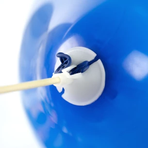 Balónek 30 cm - prášková oranžová