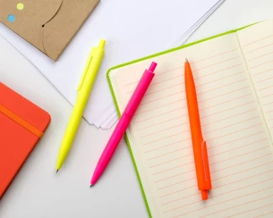 Kuličkové pero NEON - oranžové