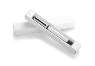 Kuličkové pero RIO v pouzdře - bílé