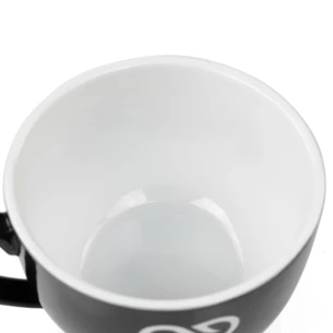 Šálek SIMPLE s podšálkem 220 ml - černý