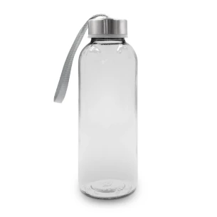 Skleněná láhev Bob, 420 ml – bílá