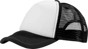 Kšiltovka Trucker - Černá/bílá