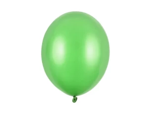 Metalizovaný balonek 30 cm - jasně zelený