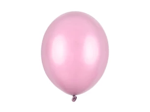 Metalizovaný balónek 30 cm - světle růžový