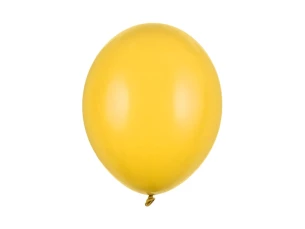 Balónek 30 cm - tmavě žlutý
