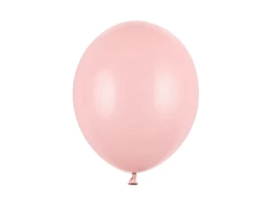 Balónek 30 cm - růžový světlý prášek