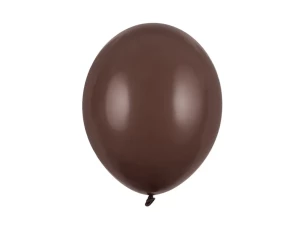 Balónek 30 cm - hnědý tmavý