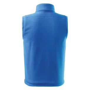 Unisex fleecová vesta - světle modrá