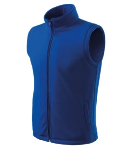 Unisex fleecová vesta - světle modrá