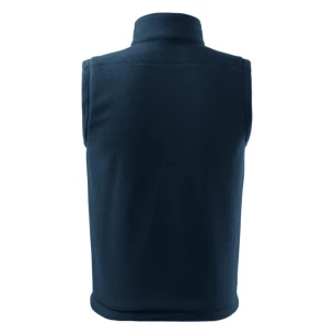 Unisex fleecová vesta - tmavě modrá