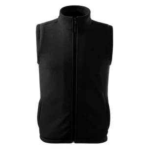 Unisex fleecová vesta - černá