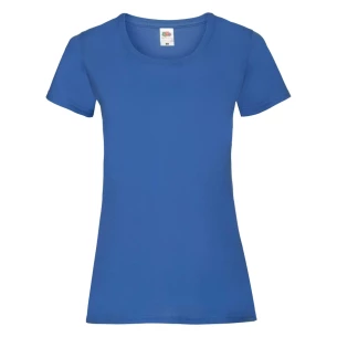 Dámské tričko FOTL Lady-Fit ValueWeight - modré