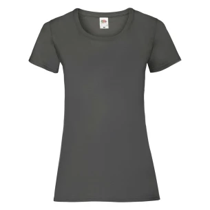 Dámské tričko FOTL Lady-Fit ValueWeight - Graphite