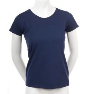 Dámské tričko FOTL Lady-Fit ValueWeight T-Shirt - tmavě šedá melange