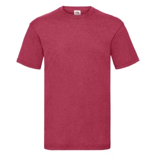 Tričko FOTL ValueWeight - Red Melange