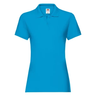 Dámská polokošile Fruit Of The Loom Premium - světle modrá