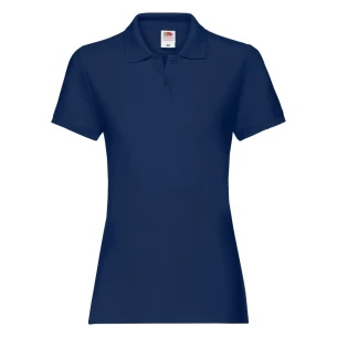 Dámská polokošile Fruit Of The Loom Premium - námořnická modrá