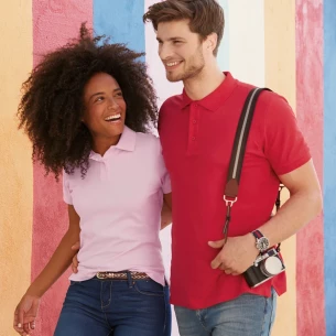 Dámská polokošile Fruit Of The Loom Premium - vínová