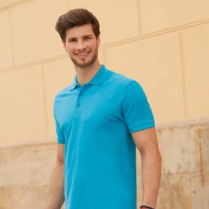 Polokošile Fruit Of The Loom Premium - Námořnická modrá