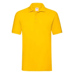 Polokošile Fruit Of The Loom Premium - tmavě žlutá